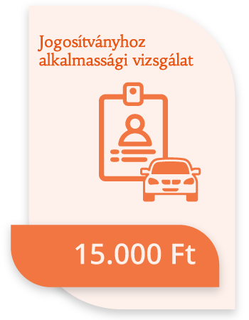 jogosítványhoz szükséges alkalmassági vizsgálat